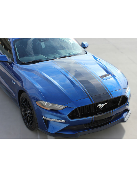 Capó de aluminio - Estilo OE (MUSTANG 18-23 GT, Ecoboost)