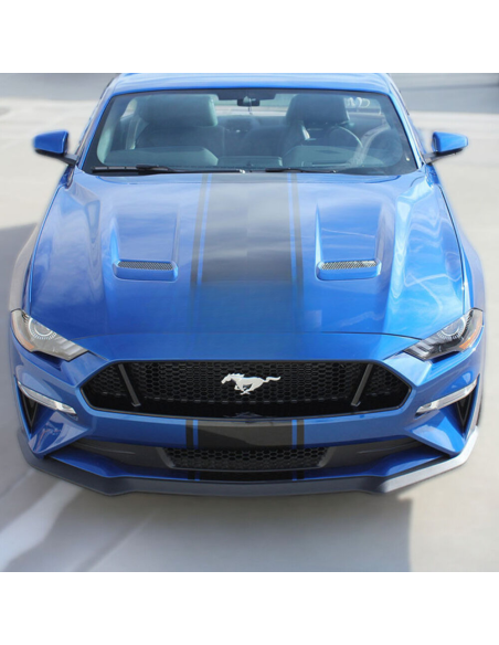 Capó de aluminio - Estilo OE (MUSTANG 18-23 GT, Ecoboost)