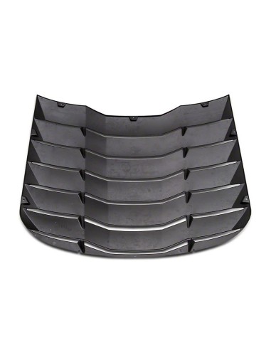 Rear Window Louvers - Gloss Black (MUSTANG 15-23 Fastback)