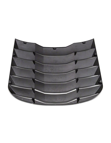 Rear Window Louvers - Gloss Black (MUSTANG 15-23 Fastback)