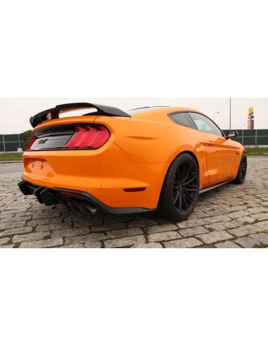 Difusor trasero - Estilo de competición (MUSTANG 18-23 GT Premium, EcoBoost Premium)