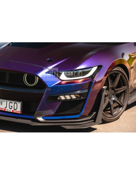 Kit de carrocería completo - Estilo GT500 1:1 + Faros LED completos + Intermitentes (MUSTANG GT 18-23, Ecoboost)