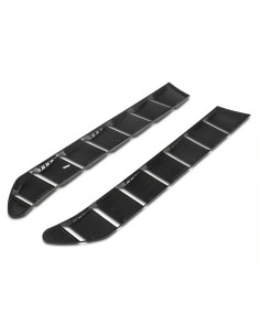 Persianas traseras - Estilo deportivo - Negro mate (MUSTANG Fastback 15-23)