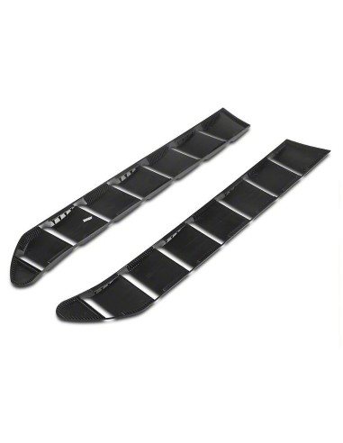 Persianas traseras - Estilo deportivo - Negro mate (MUSTANG Fastback 15-23)