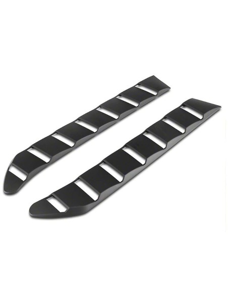 Persianas traseras - Estilo deportivo - Negro mate (MUSTANG Fastback 15-23)