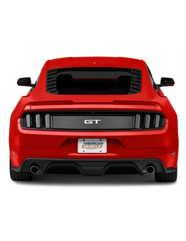 Persianas traseras - Estilo deportivo - Negro mate (MUSTANG Fastback 15-23)