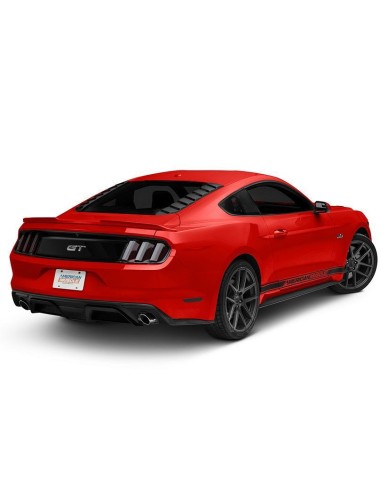 Persianas traseras - Estilo deportivo - Negro mate (MUSTANG Fastback 15-23)