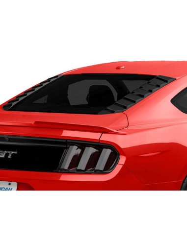 Persianas traseras - Estilo deportivo - Negro mate (MUSTANG Fastback 15-23)