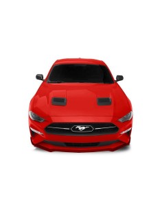 Ventilaciones del capó - Negro mate (MUSTANG 18-23 Ecoboost, GT) 2