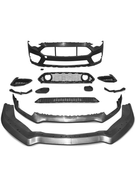 Parachoques delantero - Estilo MACH1 1:1 (MUSTANG 18-23 EcoBoost, GT)