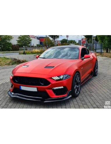 Parachoques delantero - Estilo MACH1 1:1 (MUSTANG 18-23 EcoBoost, GT)