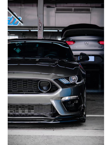Parachoques delantero - Estilo MACH1 1:1 (MUSTANG 18-23 EcoBoost, GT)