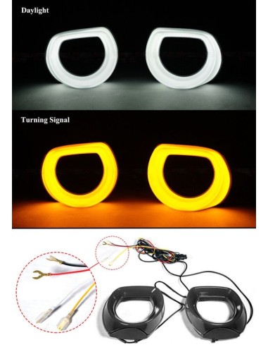 Rejilla superior LED HALO - Estilo MACH1 (MUSTANG 21-23 MACH1)