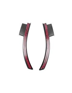 Alerones de parachoques trasero - Estilo GT350 (MUSTANG 15-23)