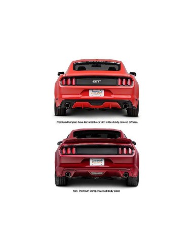 Rear Bumper Winglets - GT350 Style (MUSTANG 15-23)