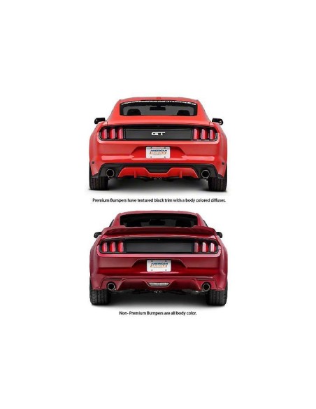 Rear Bumper Winglets - GT350 Style (MUSTANG 15-23)