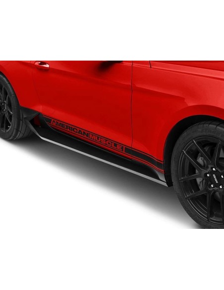 Side Skirts - Sport Rocker Panels (MUSTANG 15-23 GT, EcoBoost, V6)
