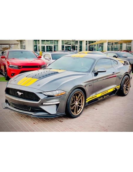 Side Skirts - Sport Rocker Panels (MUSTANG 15-23 GT, EcoBoost, V6)