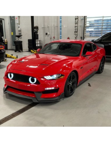 Rejilla superior LED (solo para parachoques GT350) - Estilo MACH1 (MUSTANG 15-23)