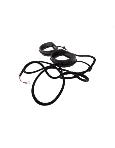 Luces LED HALO para parachoques delantero estilo GT500 - Juego (MUSTANG 15-23)