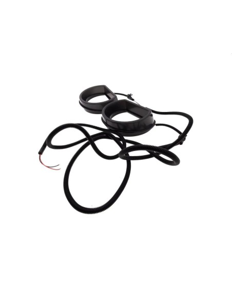 Luces LED HALO para parachoques delantero estilo GT500 - Juego (MUSTANG 15-23)