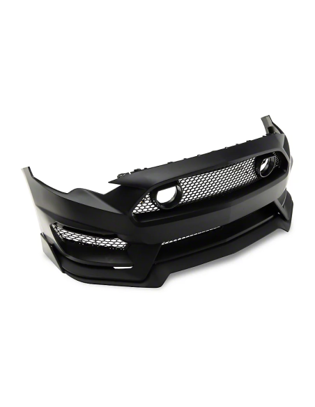 Parachoques delantero estilo MACH1 + luces direccionales LED/DRL (MUSTANG 18-23 EcoBoost, GT)