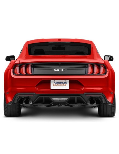 Rear Valance Aero Foil Kit (MUSTANG 18-23 GT, 19-23 Ecoboost w/ Active Exhaust)