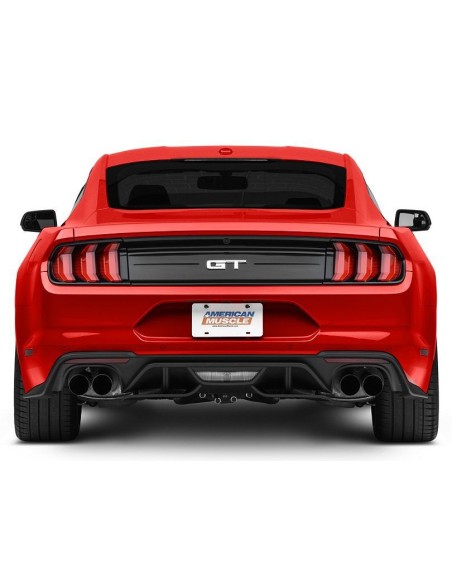 Rear Valance Aero Foil Kit (MUSTANG 18-23 GT, 19-23 Ecoboost w/ Active Exhaust)