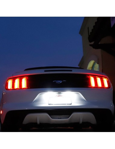Juego de luces LED para matrícula (MUSTANG 15-23)