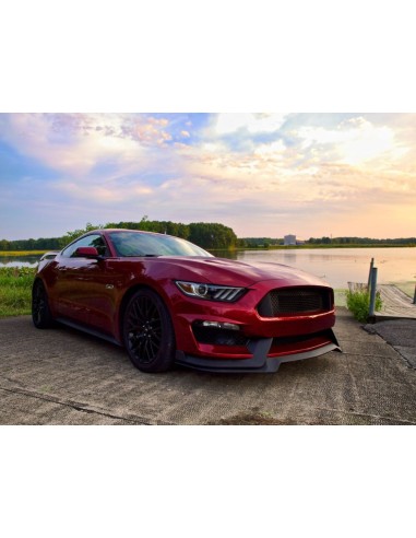 Parachoques delantero estilo GT350 (MUSTANG 15-17 EcoBoost, V6, GT)