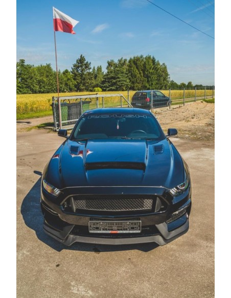 Parachoques delantero estilo GT350 (MUSTANG 15-17 EcoBoost, V6, GT)