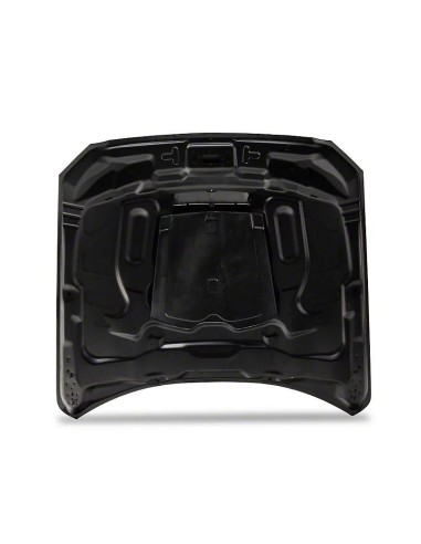 Capó de aluminio estilo GT500 - Negro brillante (MUSTANG 15-17 V6, GT, Ecoboost)