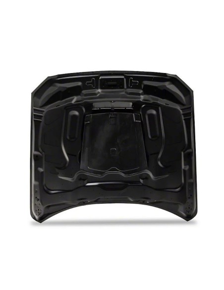 Capó de aluminio estilo GT500 - Negro brillante (MUSTANG 15-17 V6, GT, Ecoboost)