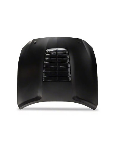 Capó de aluminio estilo GT500 - Negro brillante (MUSTANG 15-17 V6, GT, Ecoboost)