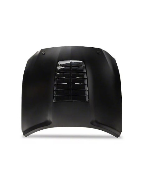 Capó de aluminio estilo GT500 - Negro brillante (MUSTANG 15-17 V6, GT, Ecoboost)