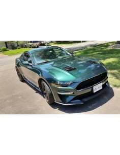 Ventilaciones del capó - Negro brillante (MUSTANG 18-23 GT, EcoBoost) 2
