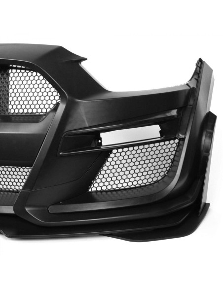 Parachoques delantero estilo GT500 - IkonMotorsports (MUSTANG 15-17 EcoBoost, V6, GT)