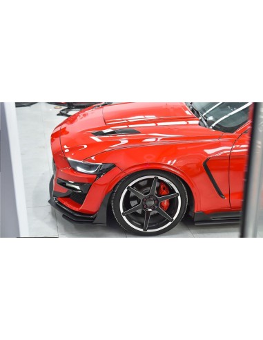 Parachoques delantero estilo GT500 - IkonMotorsports (MUSTANG 15-17 EcoBoost, V6, GT)