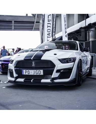 Parachoques delantero estilo GT500 - IkonMotorsports (MUSTANG 15-17 EcoBoost, V6, GT)