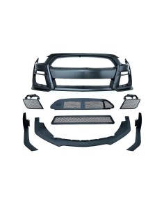 Parachoques delantero estilo GT500 - Sin pintar (MUSTANG 15-17 EcoBoost, V6, GT)