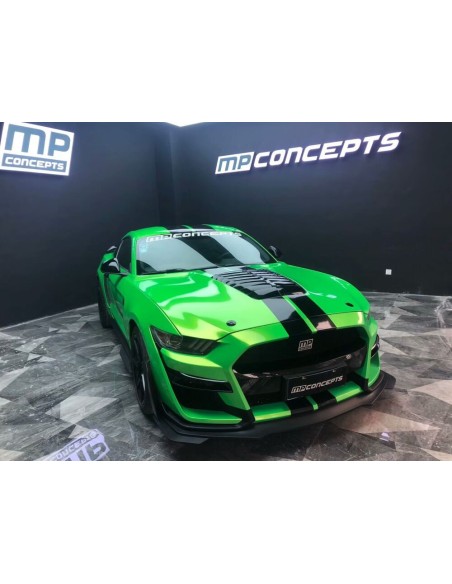 Parachoques delantero estilo GT500 - Sin pintar (MUSTANG 15-17 EcoBoost, V6, GT)