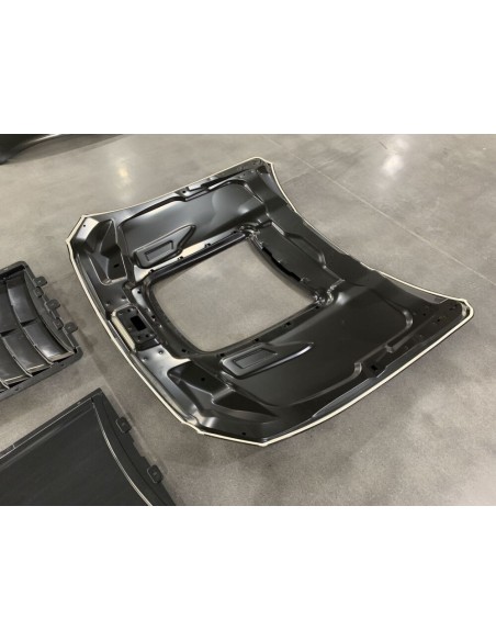 Capó de aluminio - Estilo GT500 1:1 - Ikon (MUSTANG 15-17 V6, GT, Ecoboost)