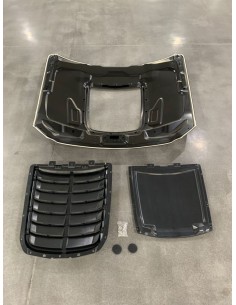 Capó de aluminio - Estilo GT500 1:1 - Ikon (MUSTANG 15-17 V6, GT, Ecoboost) 2