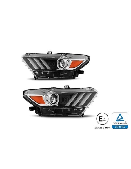 Faros delanteros D3S homologados (MUSTANG 15-17 EE. UU.)