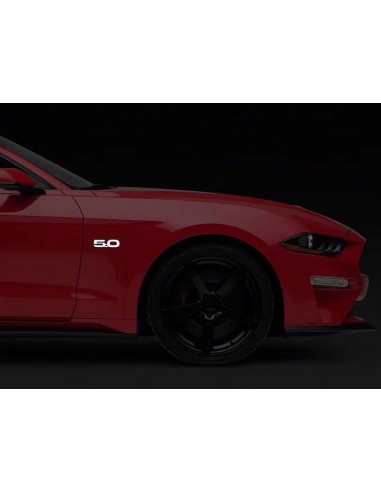 Emblemas LED para guardabarros 5.0 (MUSTANG 11-22)