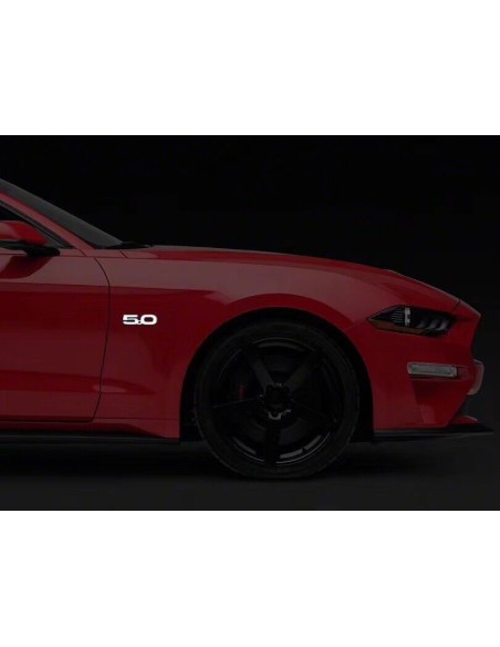 Emblemas LED para guardabarros 5.0 (MUSTANG 11-22)
