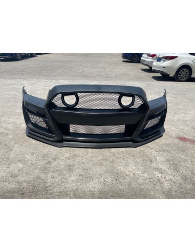 Parachoques delantero estilo MP + luces direccionales LED/DRL (MUSTANG 13-14)