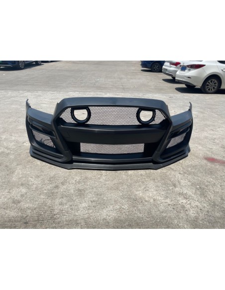 Parachoques delantero estilo MP + luces direccionales LED/DRL (MUSTANG 13-14)