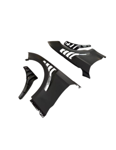 Guardabarros de aluminio - Estilo GT500 (MUSTANG 18-23 GT, Ecoboost)