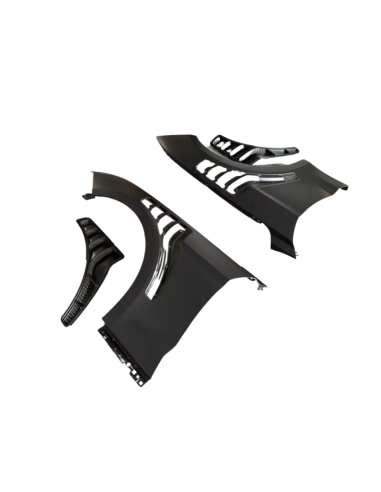 Guardabarros de aluminio - Estilo GT500 (MUSTANG 18-23 GT, Ecoboost)